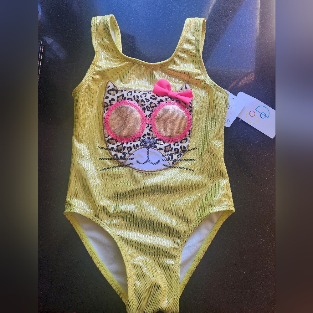 BNWT Flapdoodles Girls one piece swimsuit 🩱